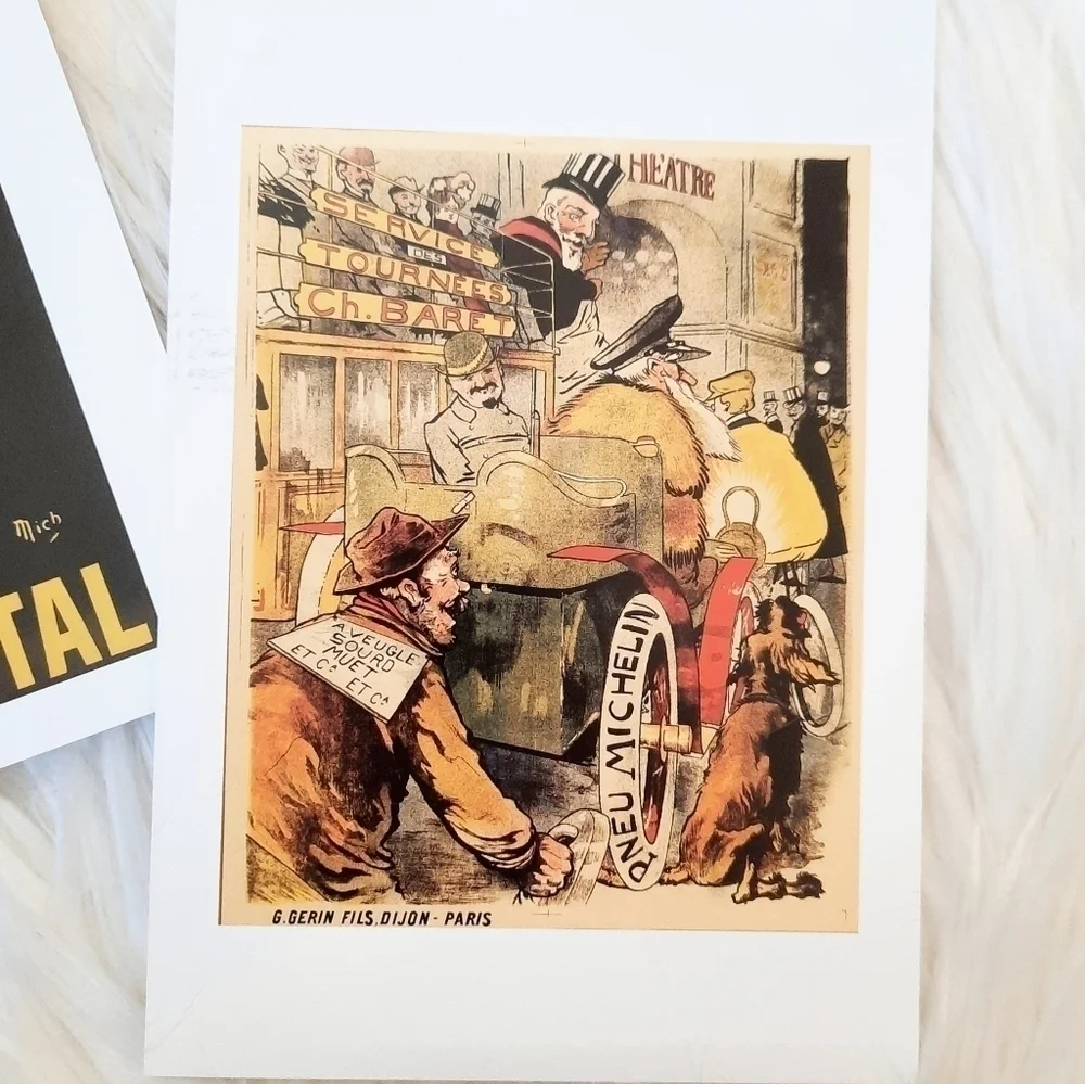 Phoenix Art Museum Vintage Style Discount Tire Postcard Set